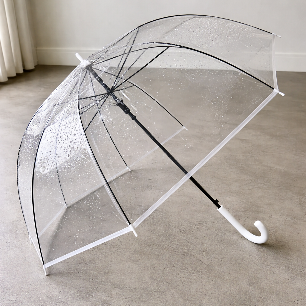 Paraguas Transparente De Hongo, Ideal Para Personalizar Y Eventos